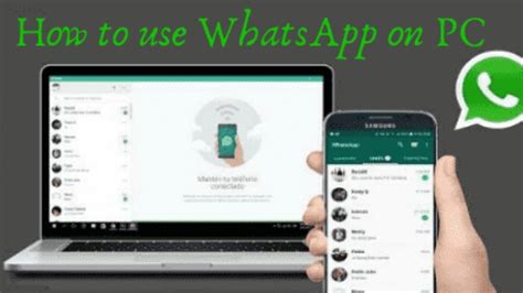 How to use WhatsApp from your desktop or laptop.
